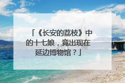 《长安的荔枝》中的十七娘，竟出现在延边博物馆？