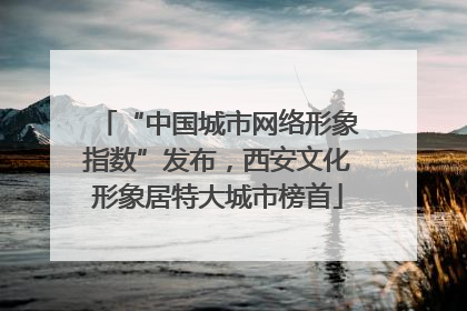 “中国城市网络形象指数”发布，西安文化形象居特大城市榜首
