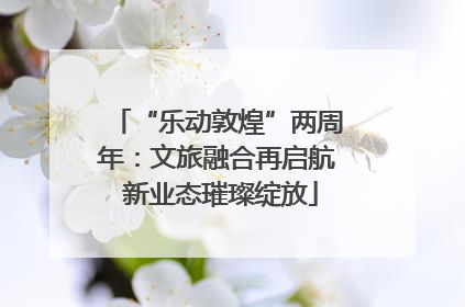 “乐动敦煌”两周年：文旅融合再启航 新业态璀璨绽放