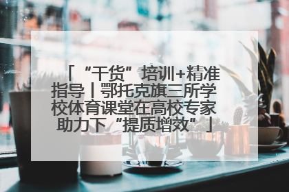 “干货”培训+精准指导丨鄂托克旗三所学校体育课堂在高校专家助力下“提质增效”