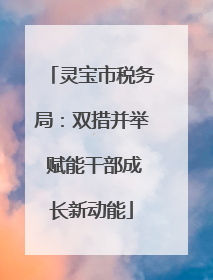 灵宝市税务局：双措并举 赋能干部成长新动能