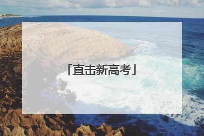 直击新高考