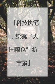 科技执笔，绘就“大国粮仓”新丰景