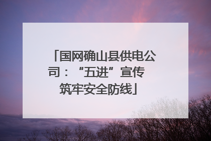 国网确山县供电公司：“五进”宣传 筑牢安全防线