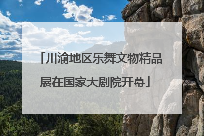 川渝地区乐舞文物精品展在国家大剧院开幕