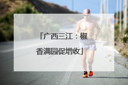 广西三江：椒香满园促增收