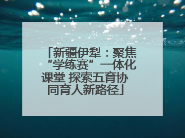 新疆伊犁：聚焦“学练赛”一体化课堂 探索五育协同育人新路径