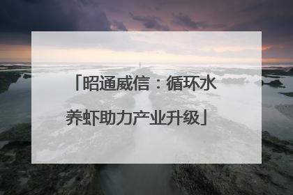 昭通威信：循环水养虾助力产业升级