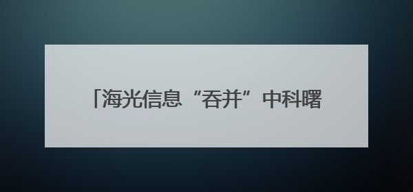 海光信息“吞并”中科曙光预案出炉 现金选择权太“鸡肋”？业内人士：企业不想大量现金流出