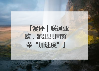 漫评｜联通亚欧，跑出共同繁荣“加速度”