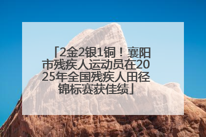 2金2银1铜！襄阳市残疾人运动员在2025年全国残疾人田径锦标赛获佳绩